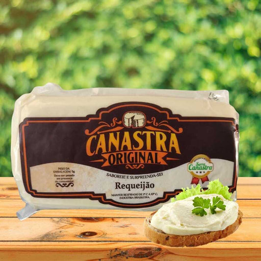 Requeijão de Corte com Raspas Artesanal CANASTRA ORIGINAL Produzido na Serra da Canastra, 500g